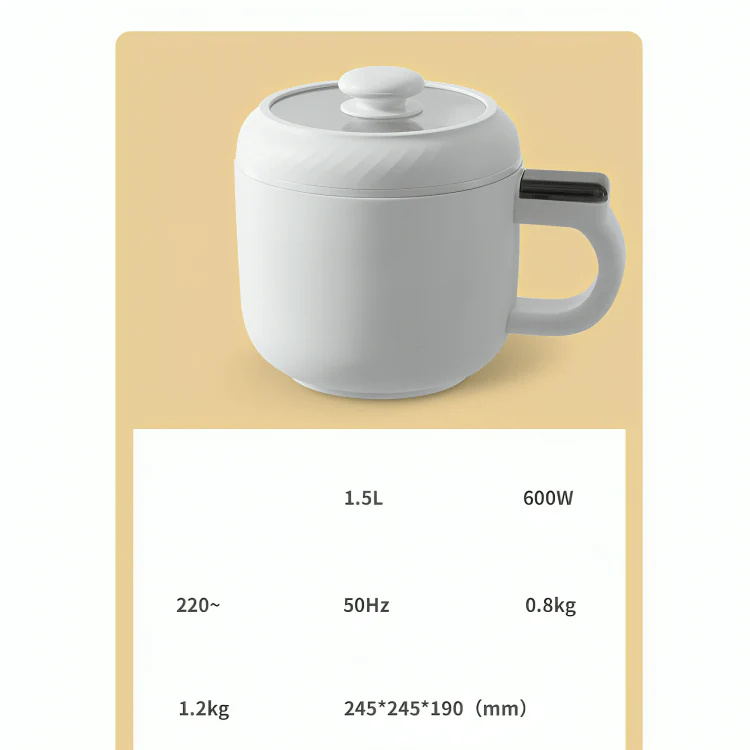 1.5L Mini Non-Stick Cooker - Image 10