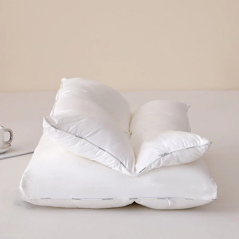 100% Cotton Dual-Comfort Neck Support Pillow - Image 3