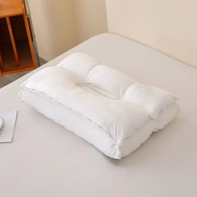 100% Cotton Dual-Comfort Neck Support Pillow - Image 5