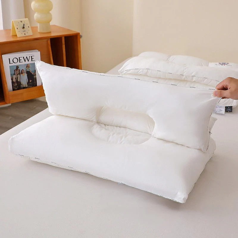 100% Cotton Dual-Comfort Neck Support Pillow - Image 7