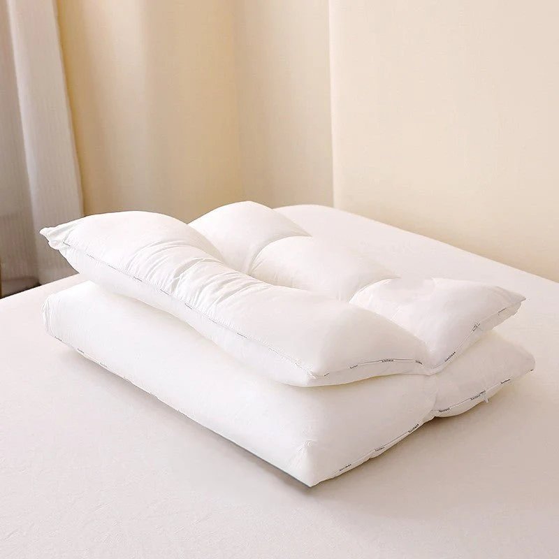 100% Cotton Dual-Comfort Neck Support Pillow - Image 9