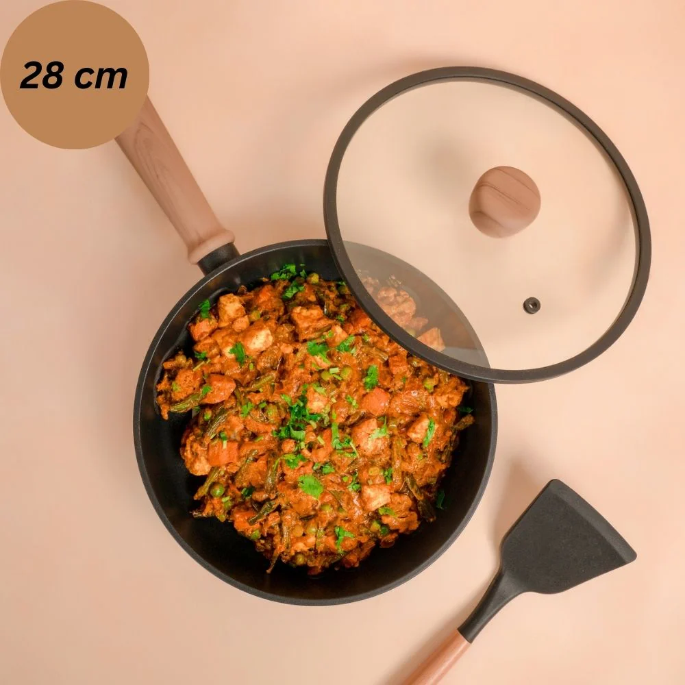 13-Piece Titanium Coated Non-Stick Kitchen Cookware Set - Image 10