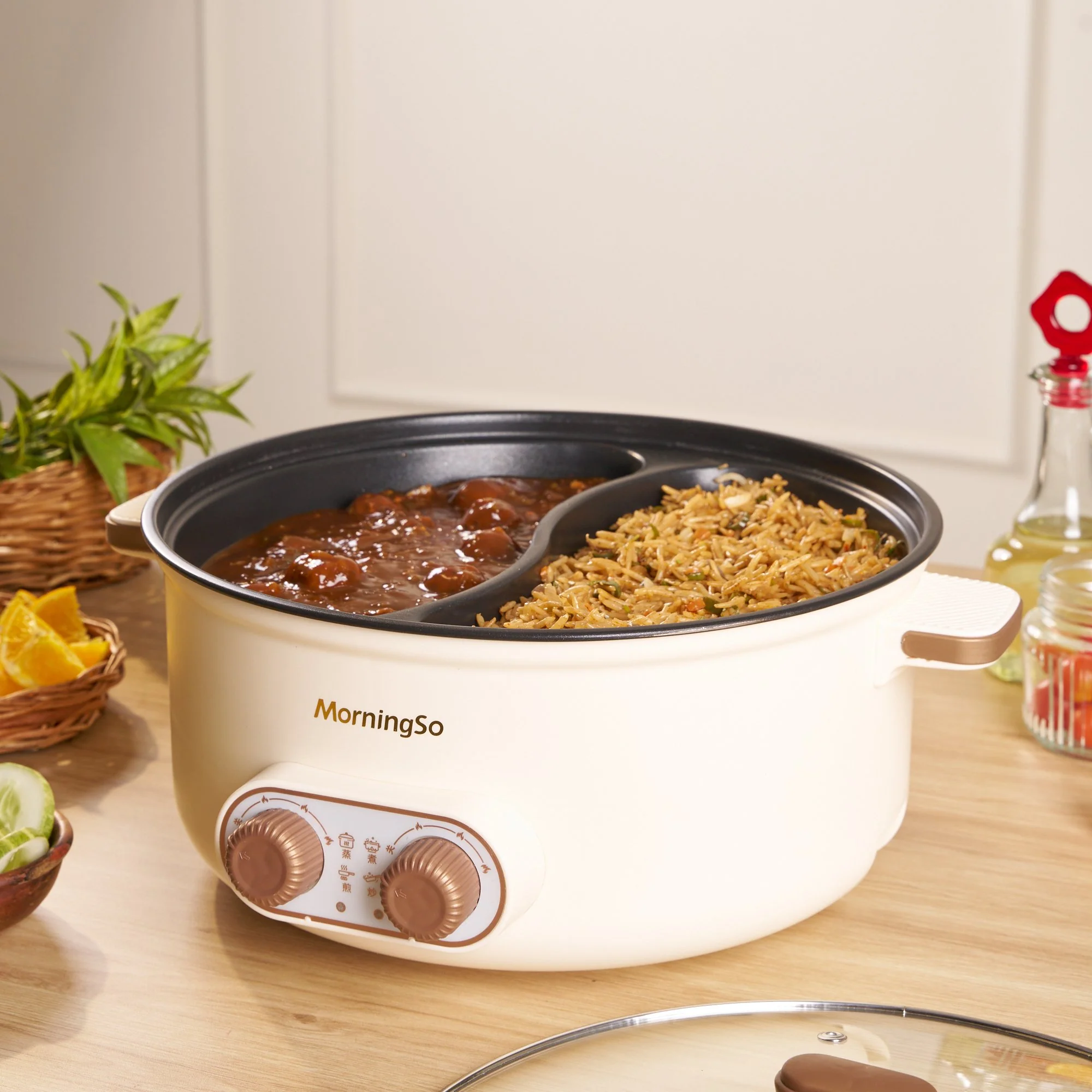 2 In 1 Multi-Functional Electric Cooker - Image 3