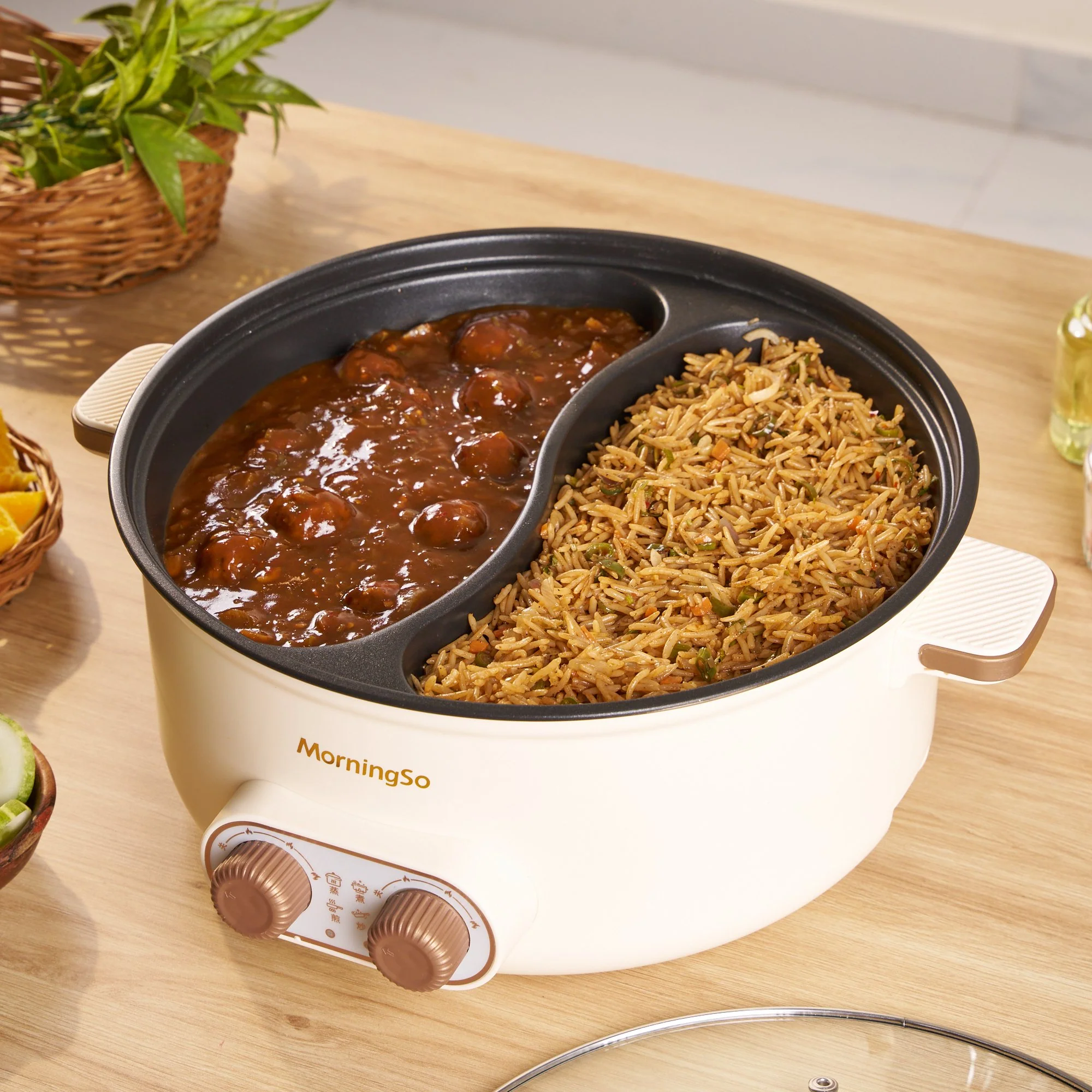 2 In 1 Multi-Functional Electric Cooker - Image 4
