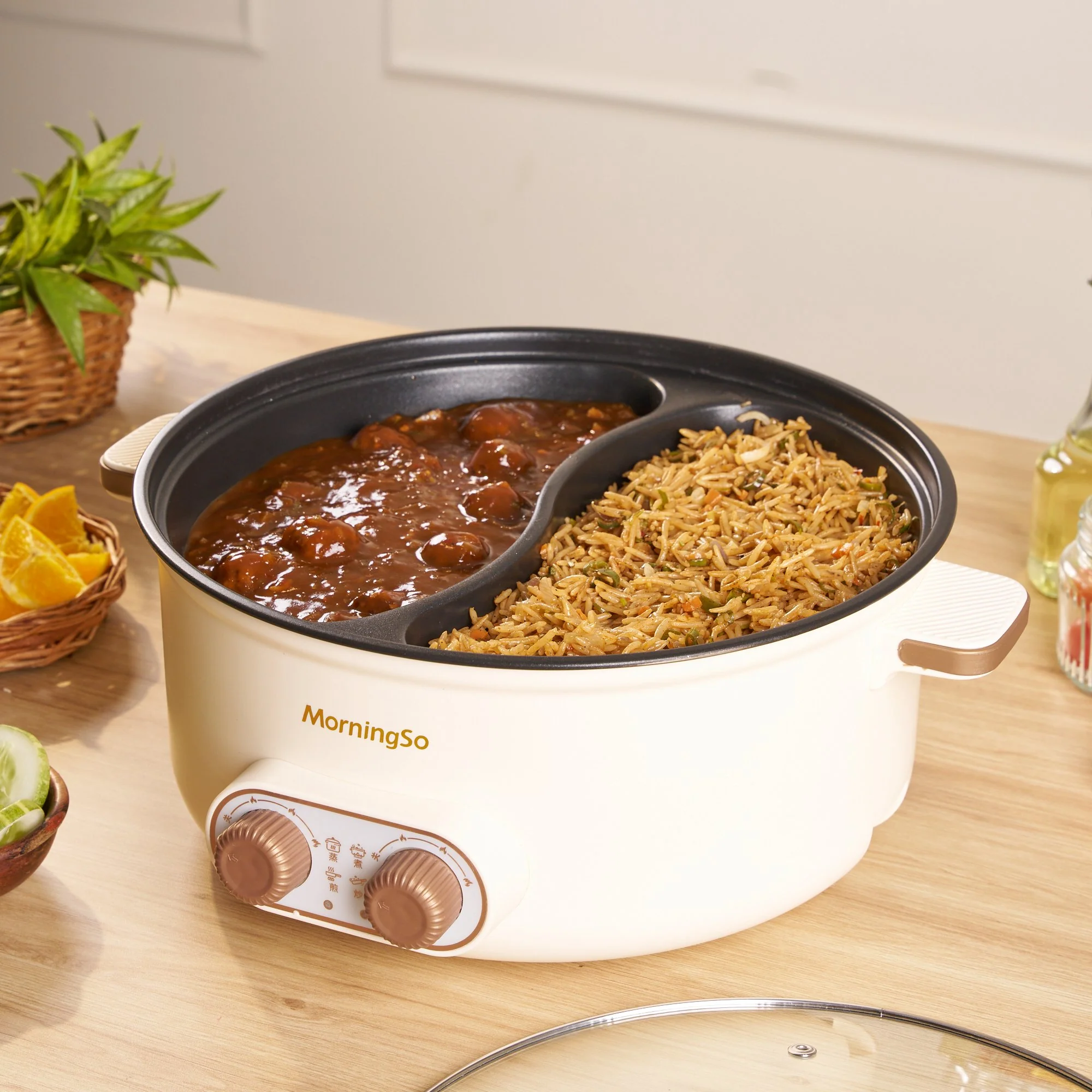 2 In 1 Multi-Functional Electric Cooker - Image 5