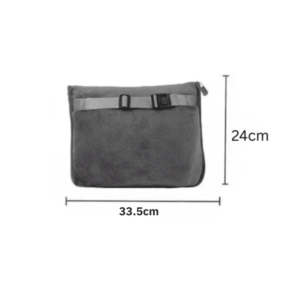 2-in-1 Portable Travel Blanket and Pillow - Image 7