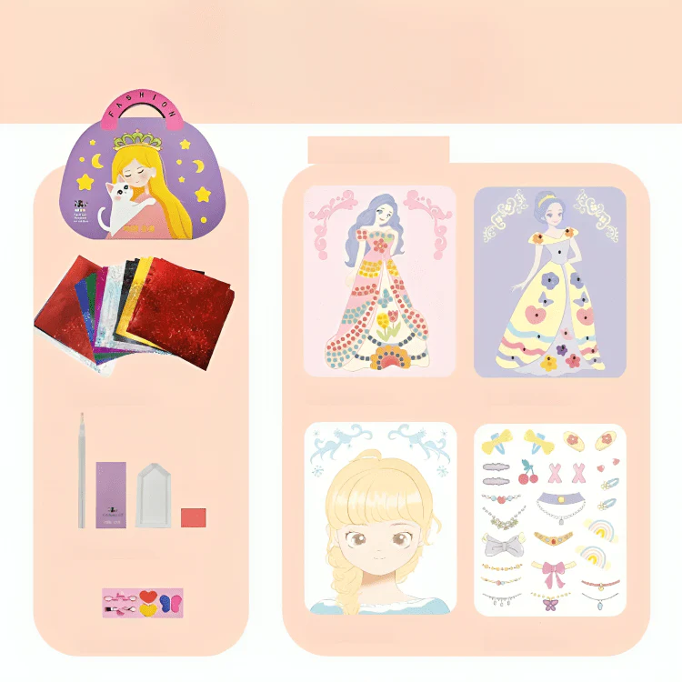 3-in-1 Beauty Makeover Toy Set - Image 5