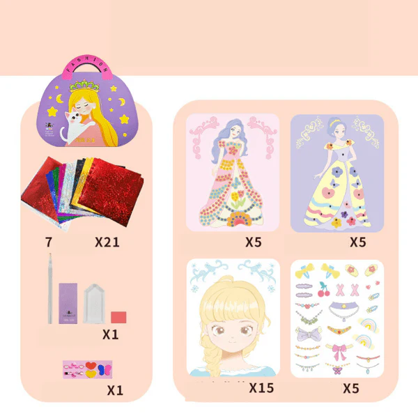 3-in-1 Beauty Makeover Toy Set - Image 7