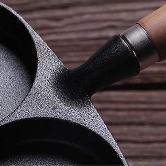 3-In-1 Cast Iron Cooking Pan (19cm) - Image 2