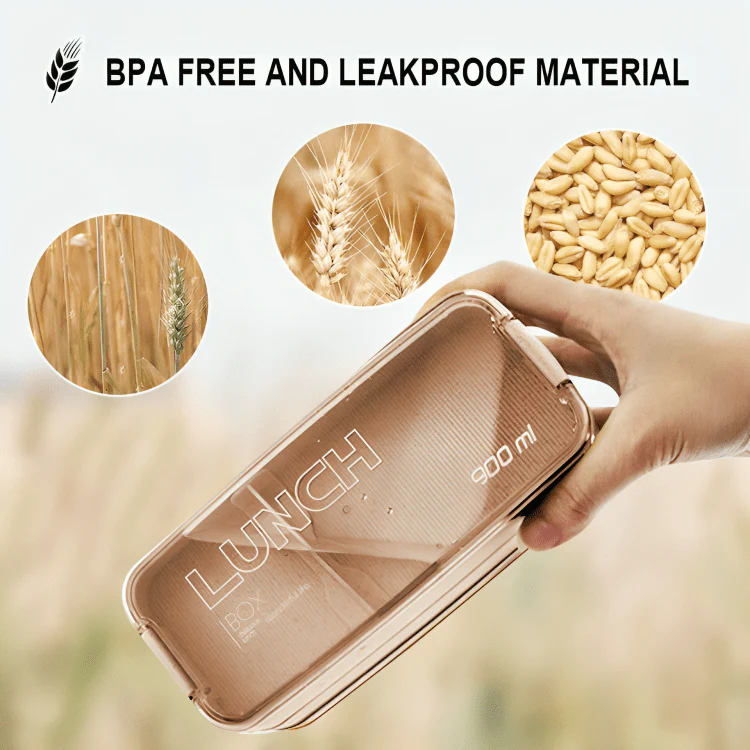 3-in-1 Compartment Containers With Spoons - Image 2