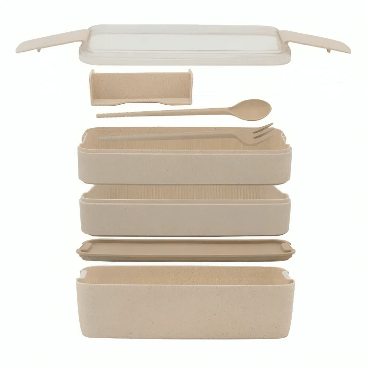 3-in-1 Compartment Containers With Spoons - Image 6
