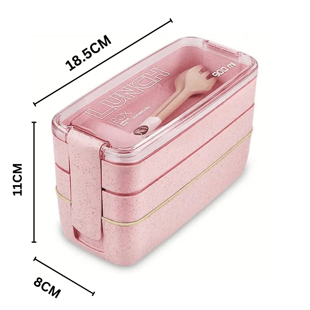 3-in-1 Compartment Containers With Spoons - Image 9