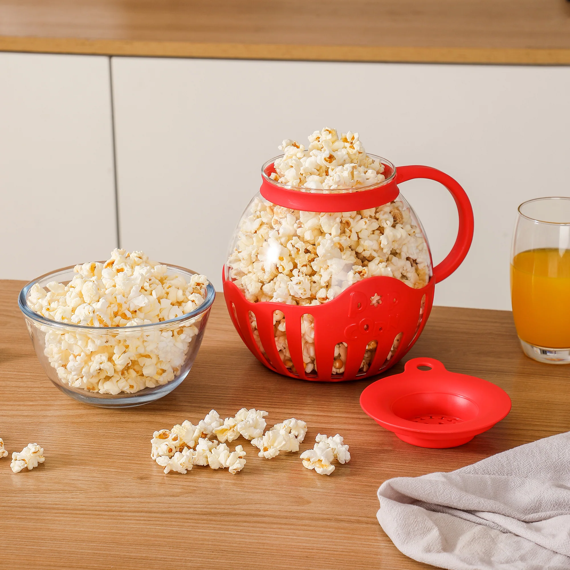3-in-1 Microwave Popcorn Popper - Image 4