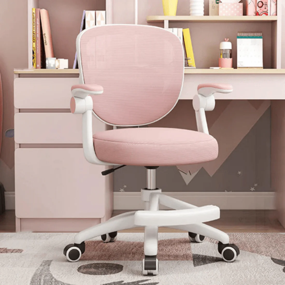 360° Rotating Ergonomic Chair with Adjustable Height & Lumbar Support - Image 2
