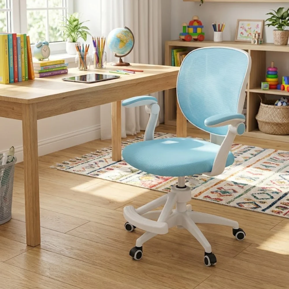 360° Rotating Ergonomic Chair with Adjustable Height & Lumbar Support - Image 3