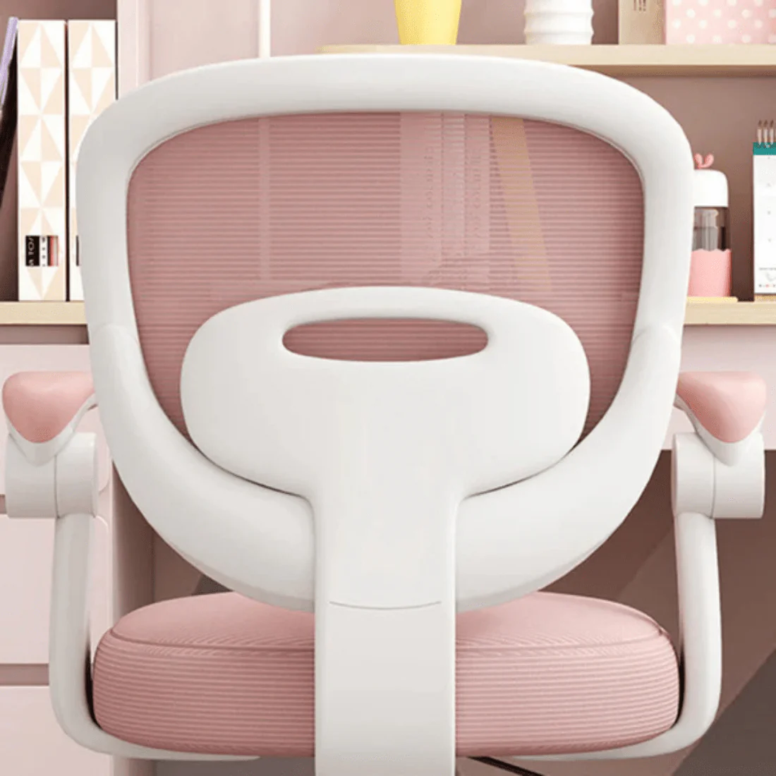 360° Rotating Ergonomic Chair with Adjustable Height & Lumbar Support - Image 4