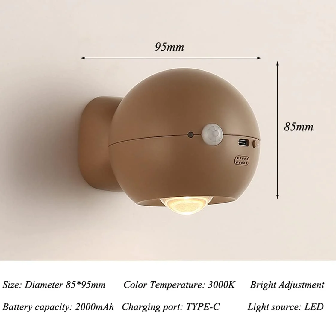 360° Rotation Motion Led Sensor Wall Lamp - Image 6