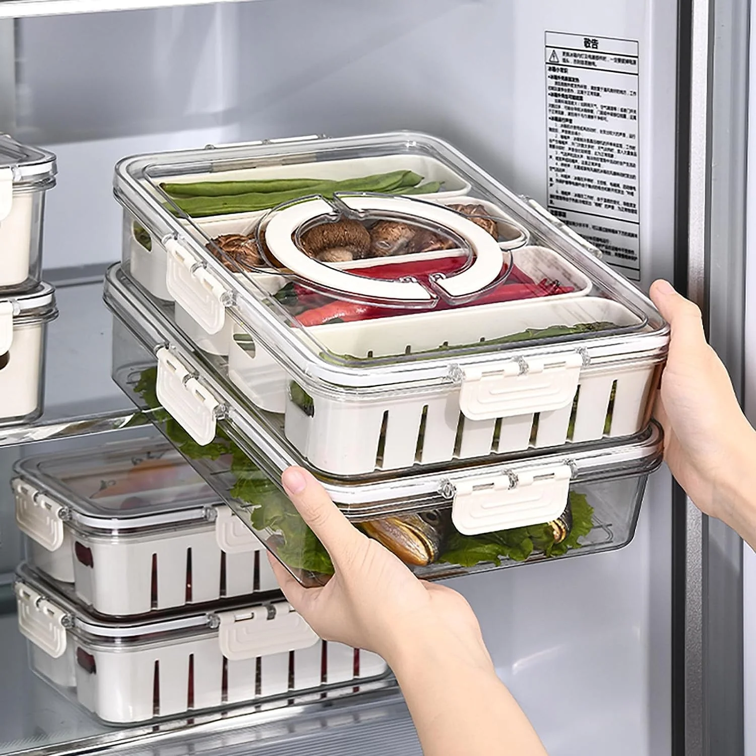 4 Compartment Airtight Container - Image 4