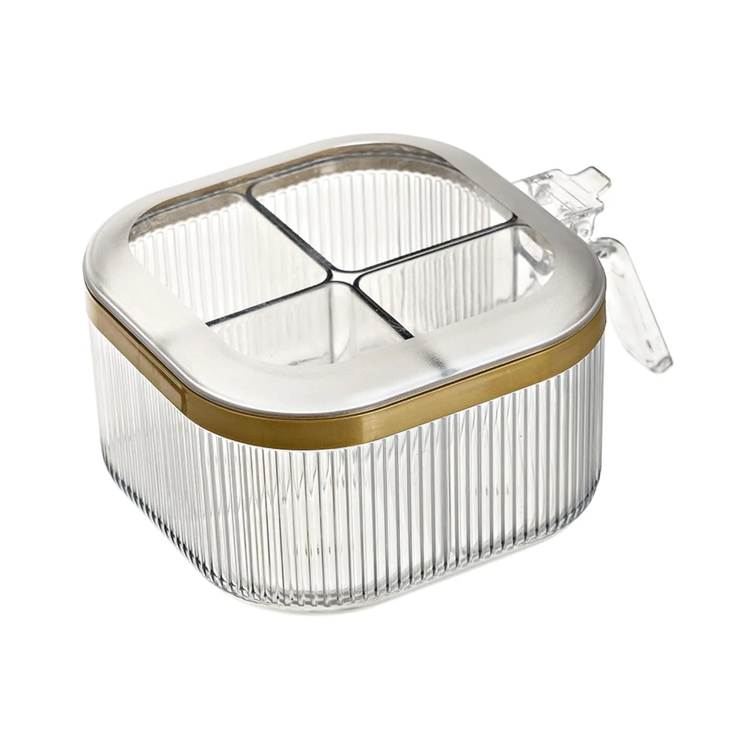 4-Compartment Airtight Kitchen Organizer - Image 8