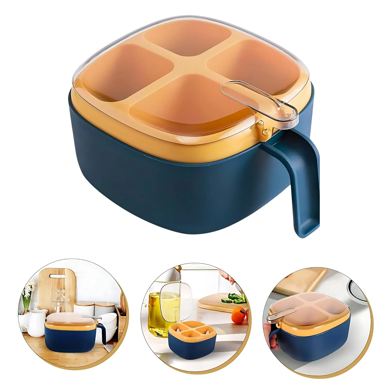 4-in-1 Clear View Spice Organizer - Image 7