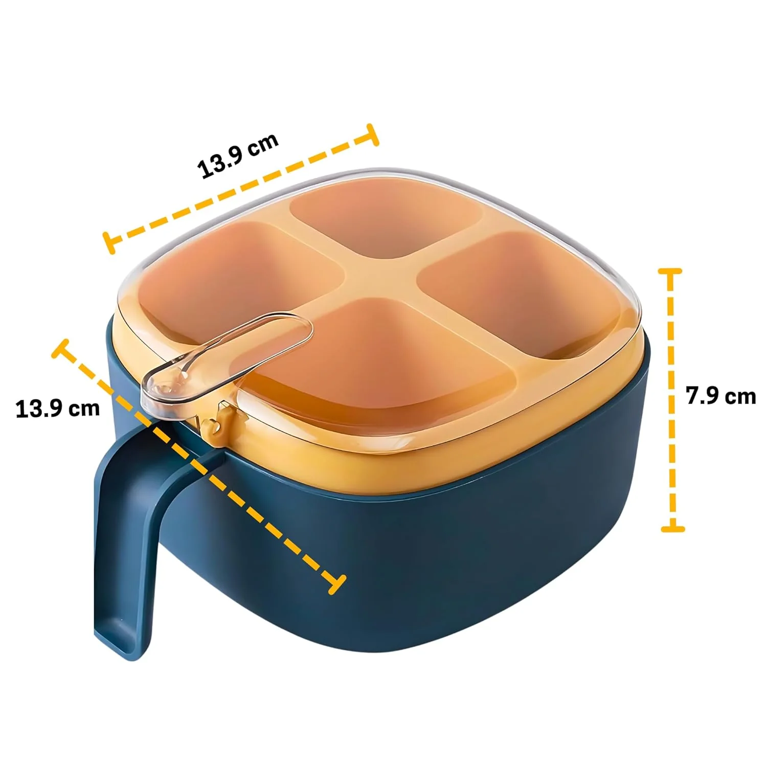 4-in-1 Clear View Spice Organizer - Image 8