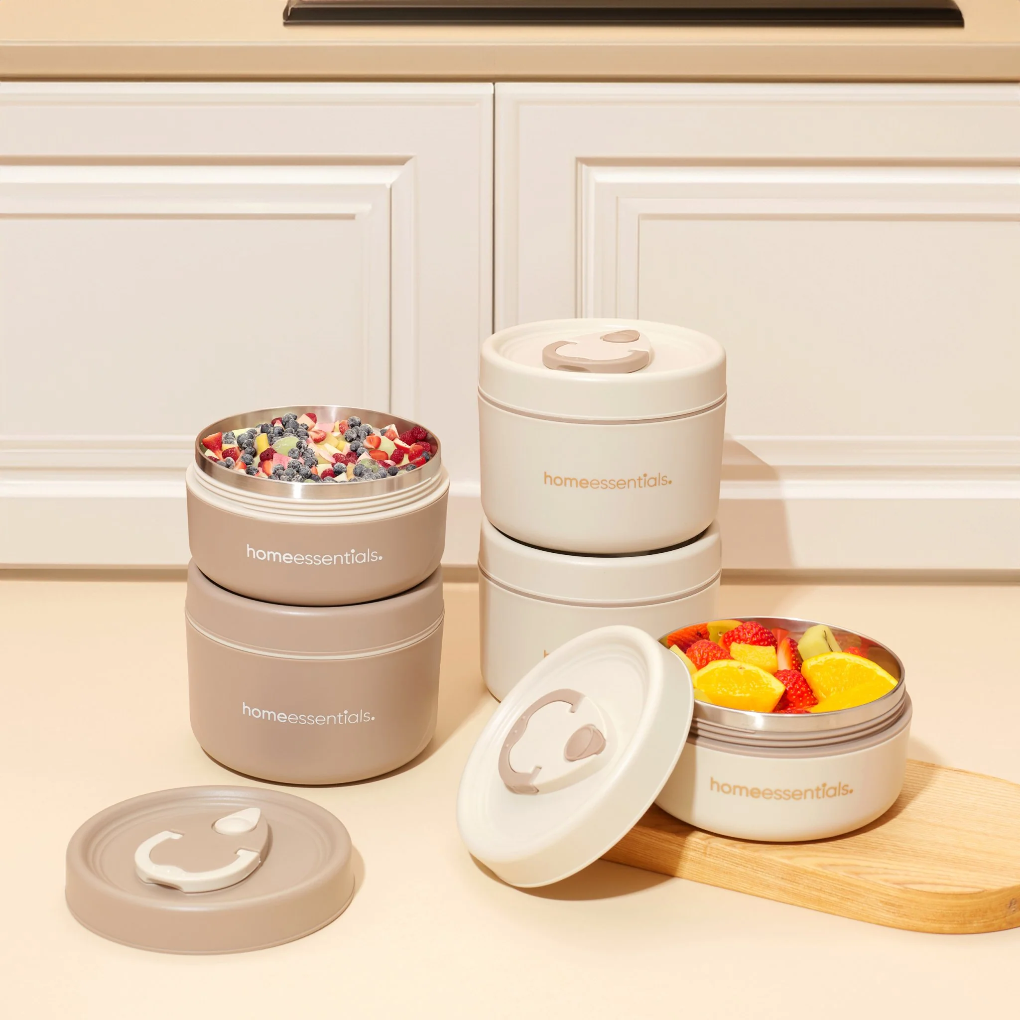 4 Pcs Portable Insulated Lunch Container Set with Bag - Image 6
