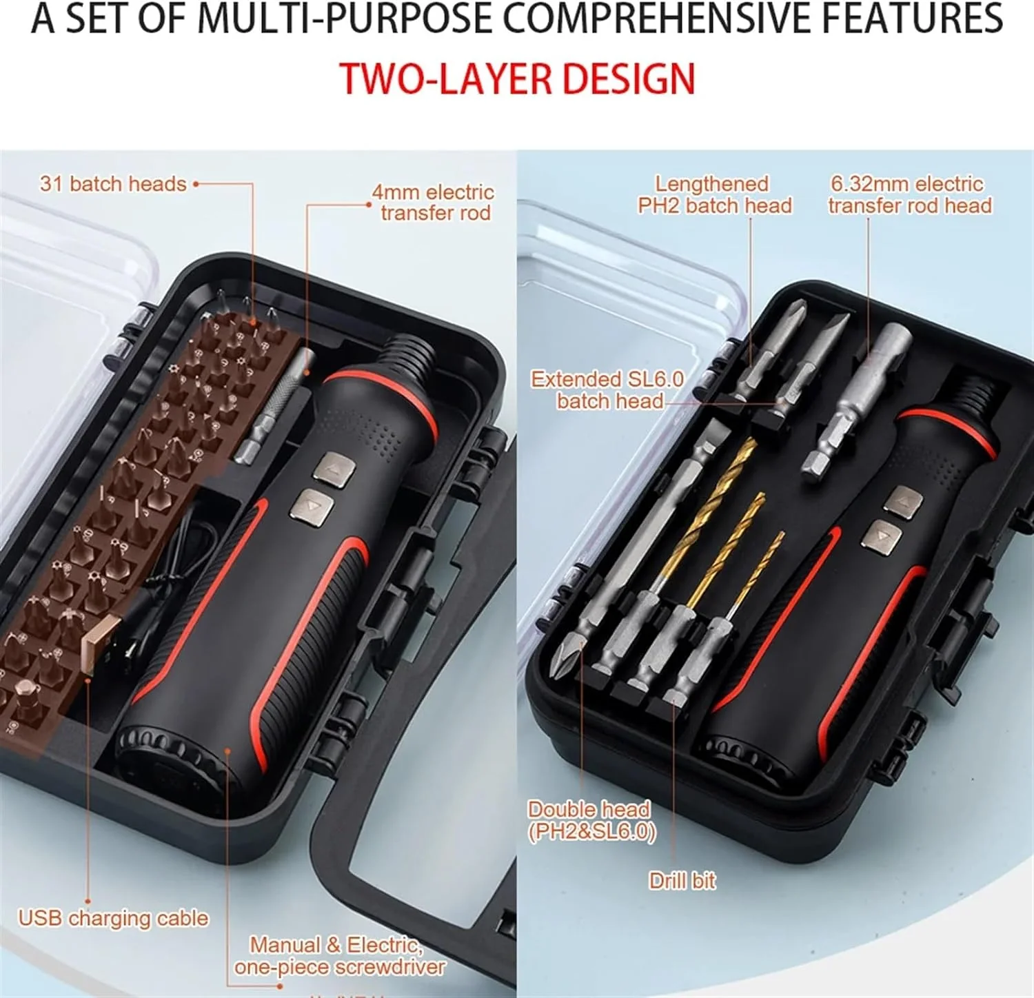 41 In 1 Precision Mini Electric Screwdriver Set - Image 3
