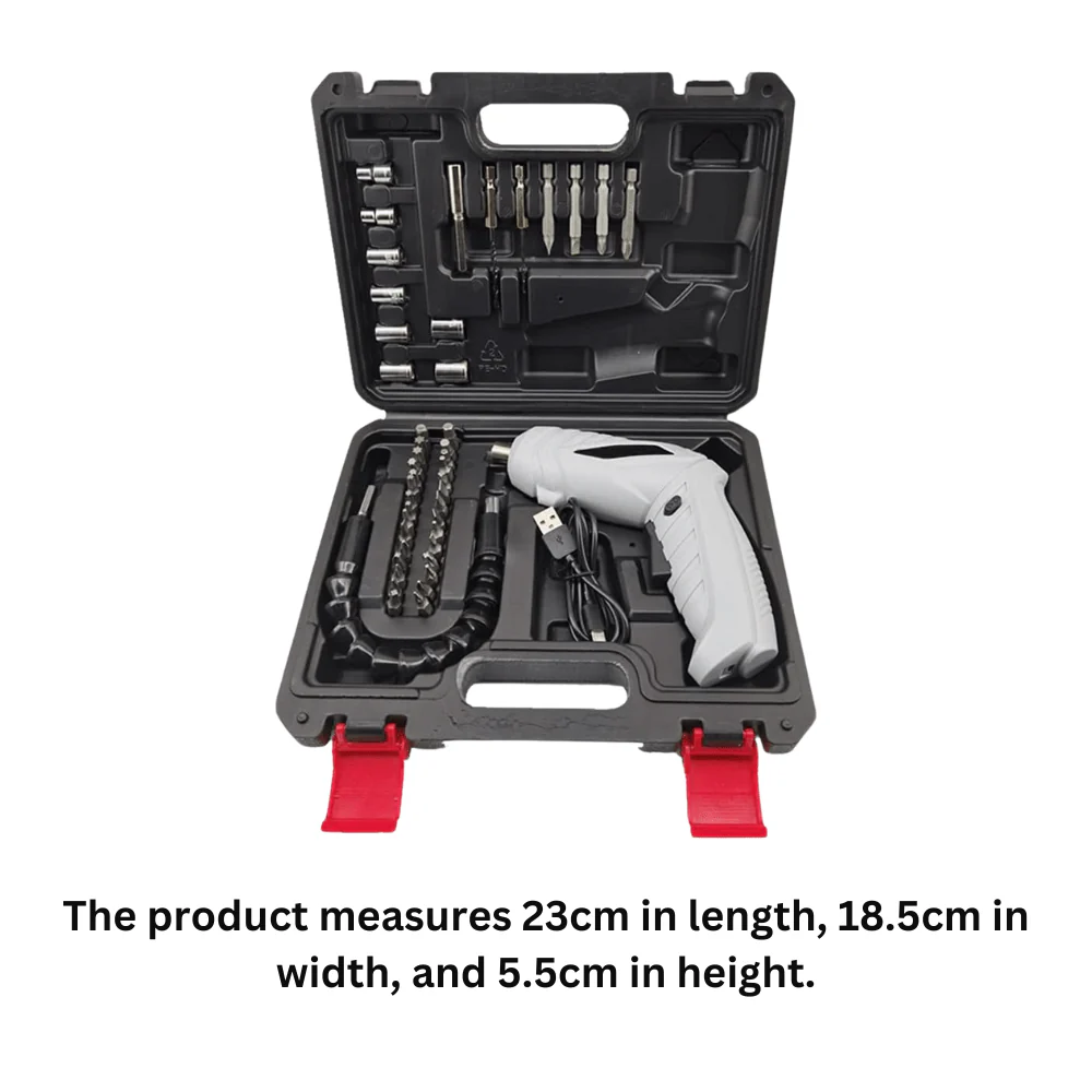 47 in 1 Wireless Electric Screwdriver Drill Kit - Image 9