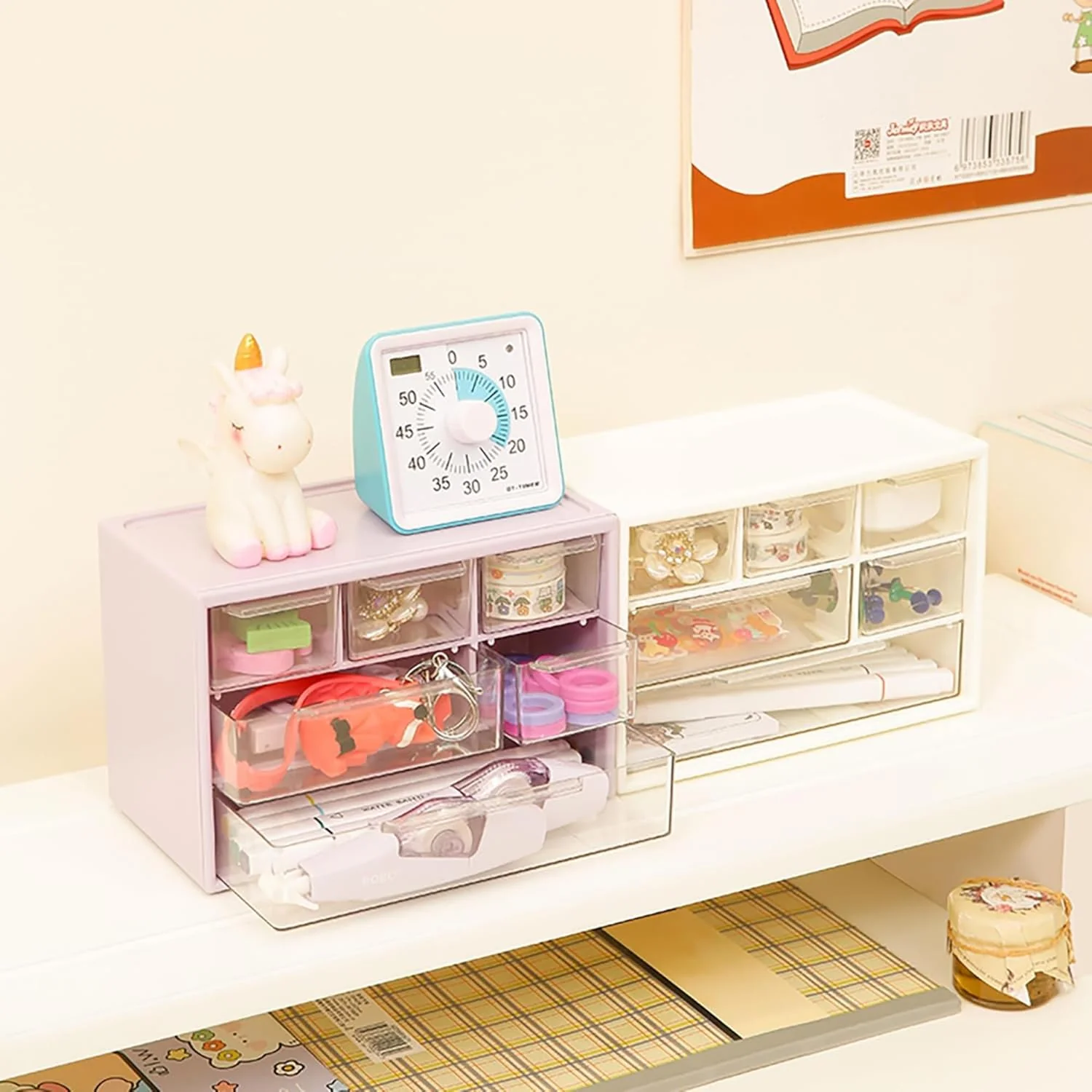 6-Grid Adjustable Organizer Box - Image 3