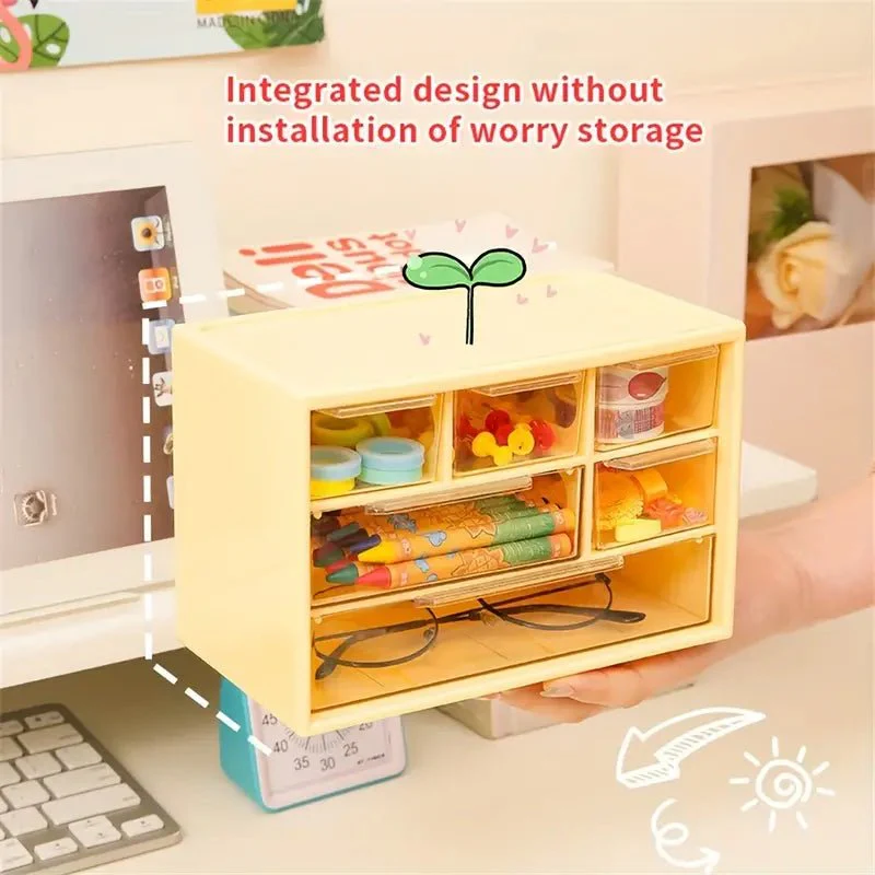 6-Grid Adjustable Organizer Box - Image 4