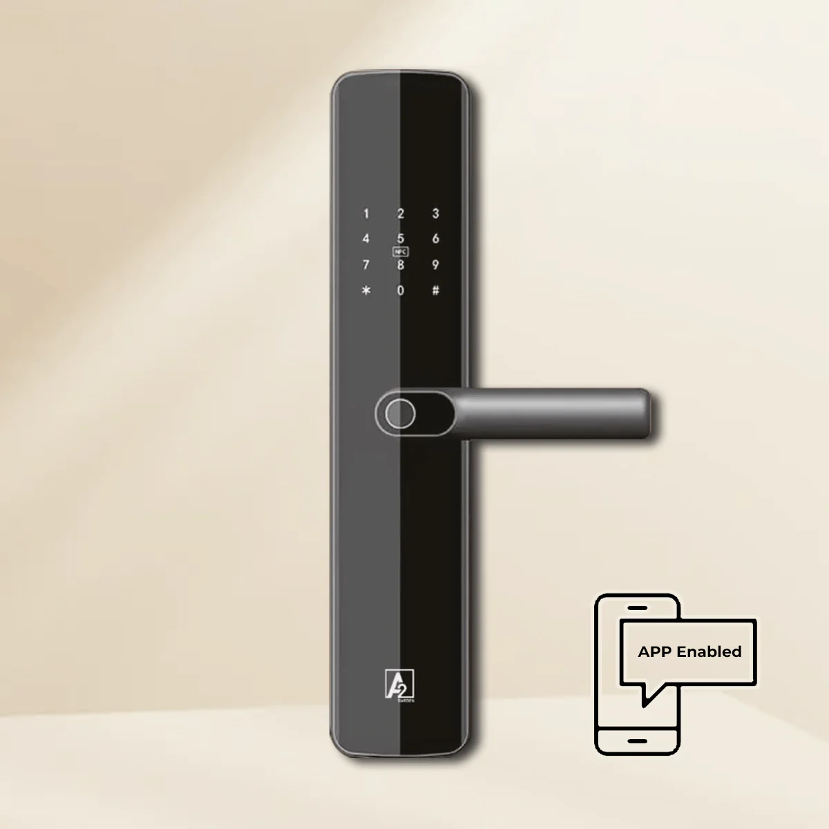 A2 Alpha 10 Smart Digital Door Lock with 7-Way Unlocking Features - Image 14