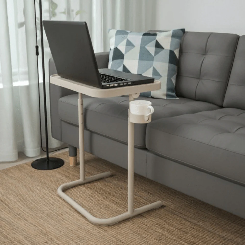 Adjustable Folding Lift Table with Sturdy Carbon Steel Support Frame - Image 5
