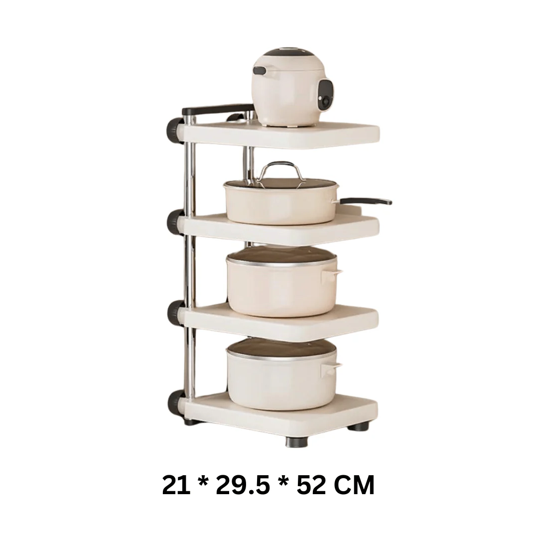 Adjustable Multi-Tier Kitchen Organizer Rack - Image 9