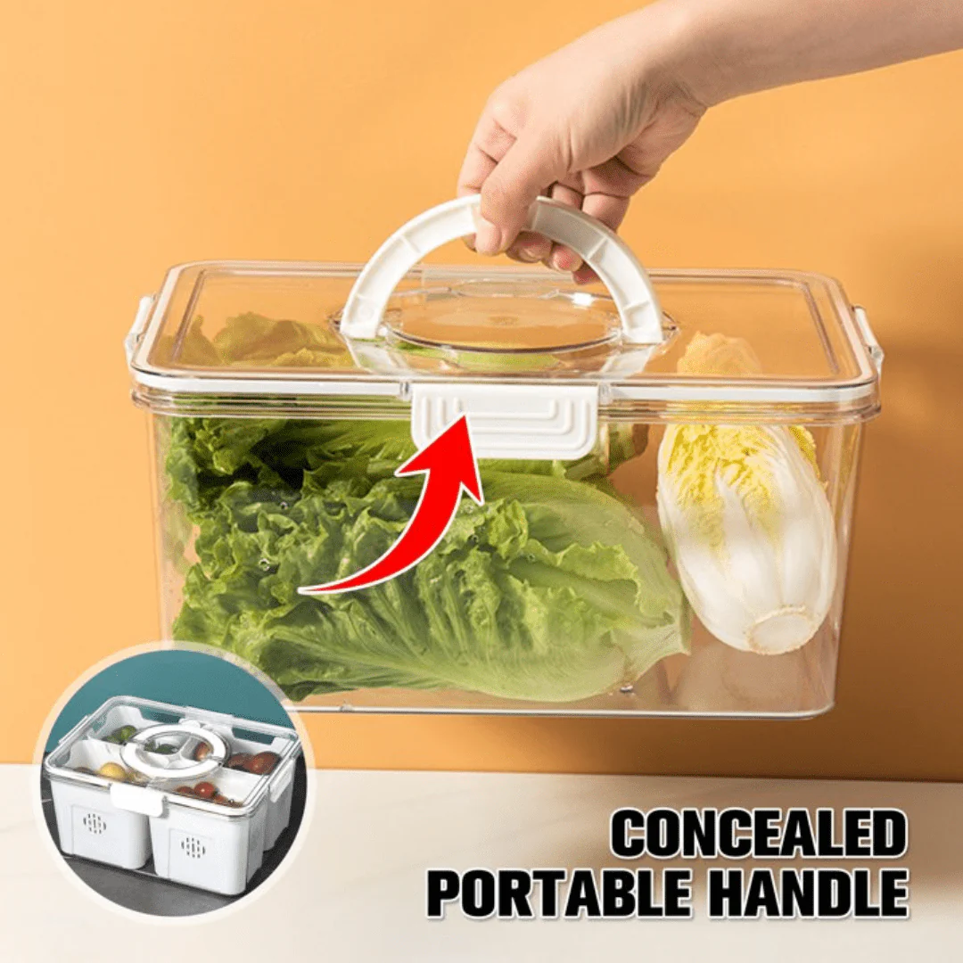 Airtight Storage Containers With 4 Compartments - Image 3