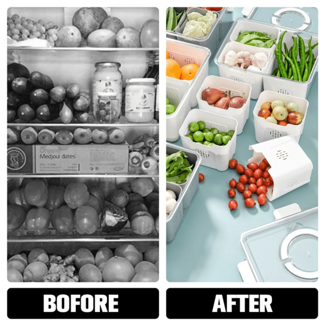 Airtight Storage Containers With 4 Compartments - Image 5