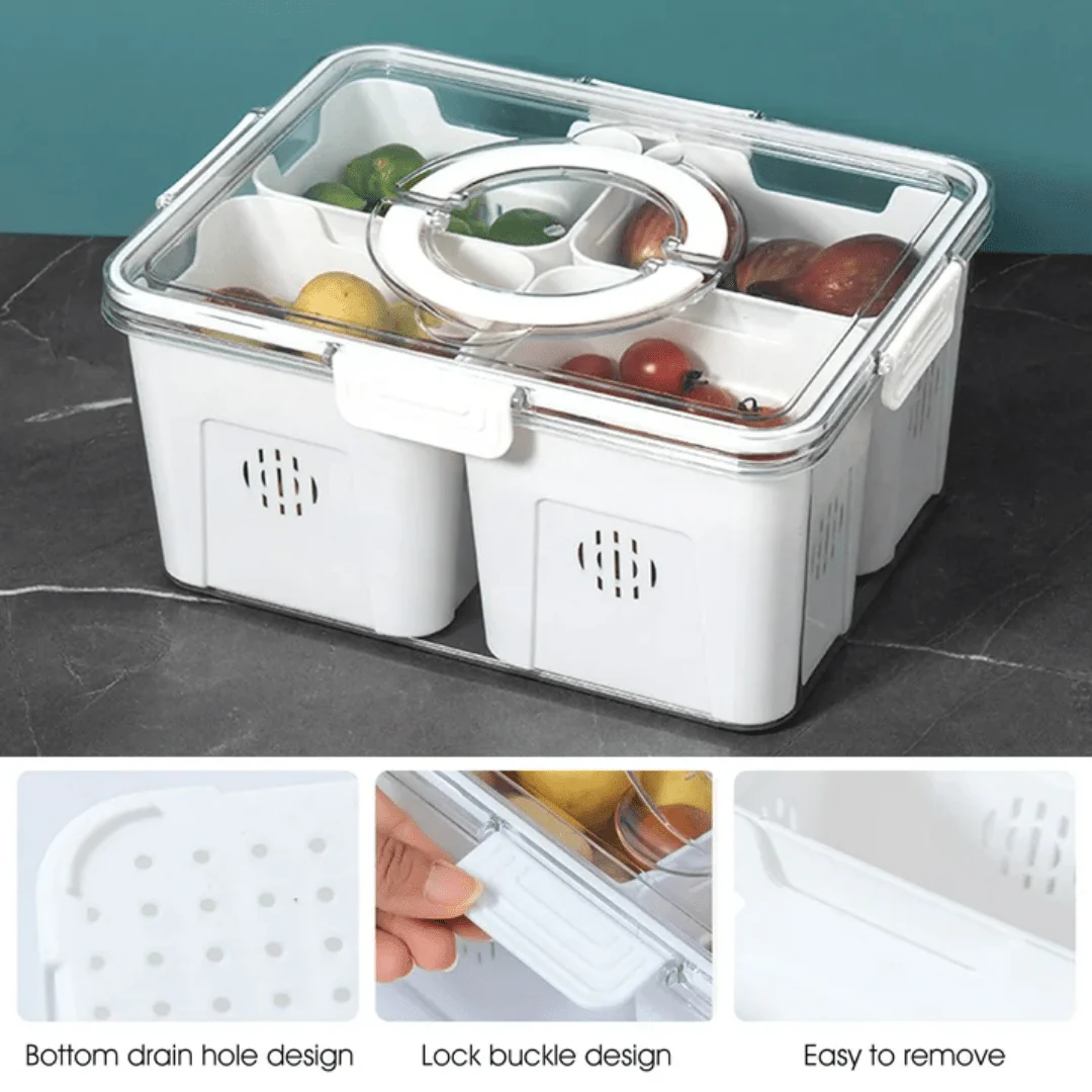 Airtight Storage Containers With 4 Compartments - Image 6