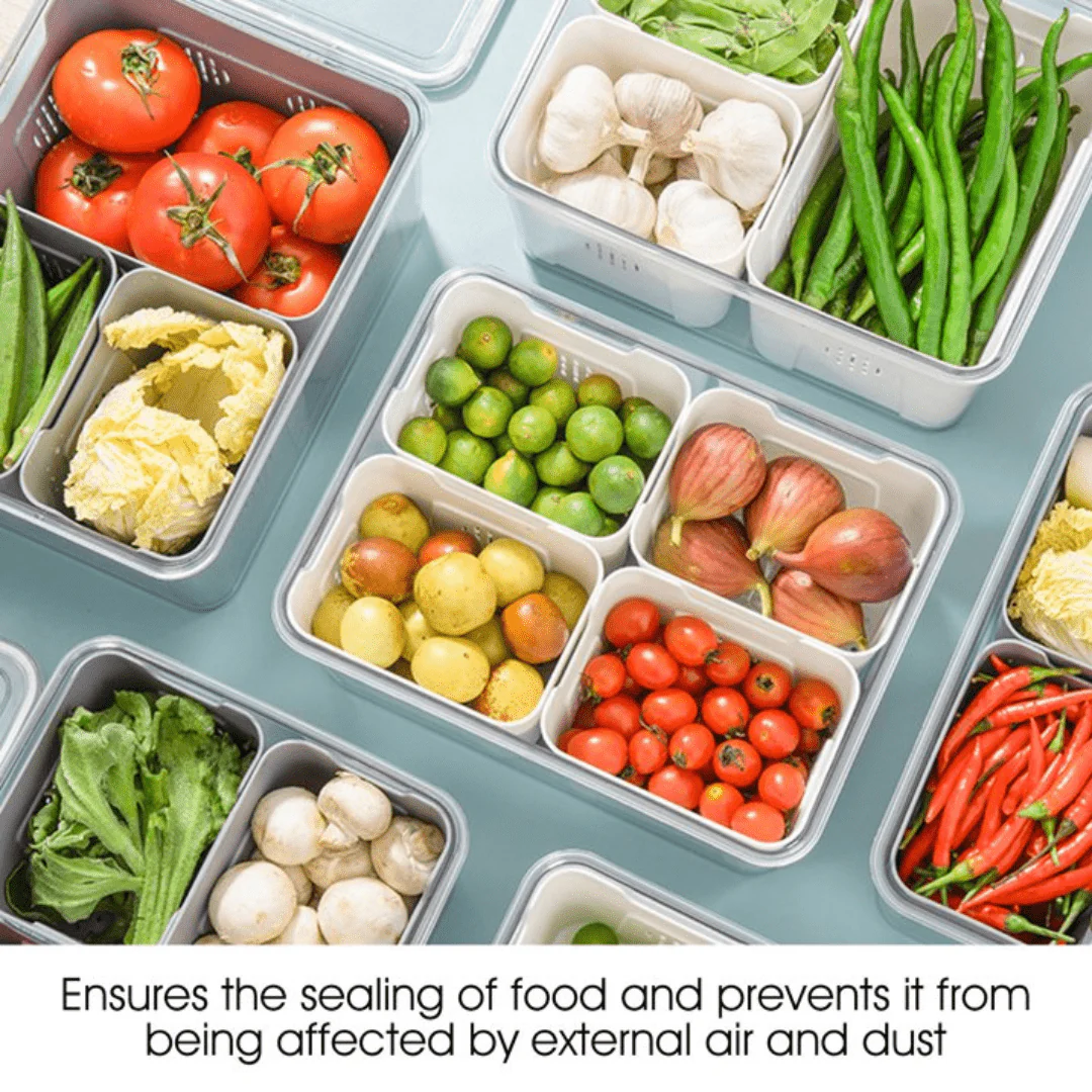 Airtight Storage Containers With 4 Compartments - Image 7