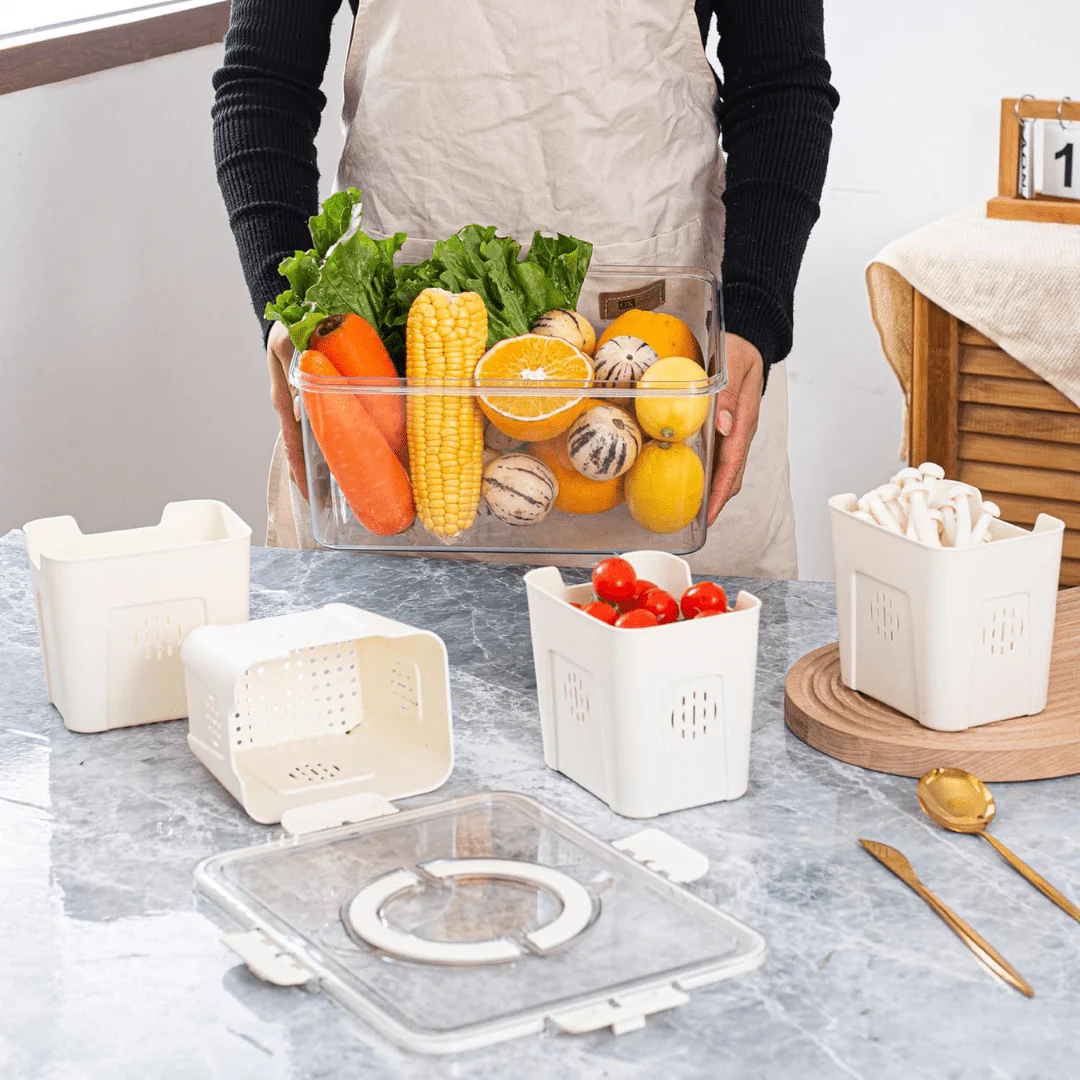 Airtight Storage Containers With 4 Compartments - Image 8
