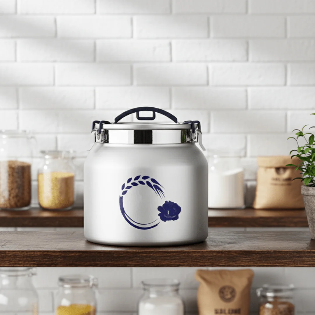 Aluminum Alloy Vacuum Sealed Grain Storage Container - Image 4