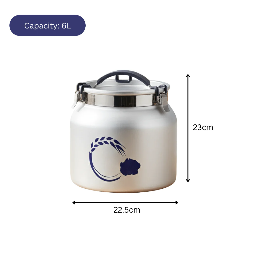 Aluminum Alloy Vacuum Sealed Grain Storage Container - Image 7