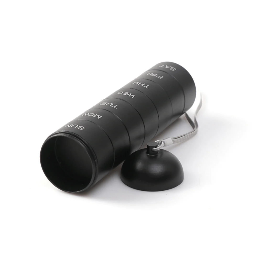Aluminum Weekly Stackable 7-Day Medicine Container - Image 6