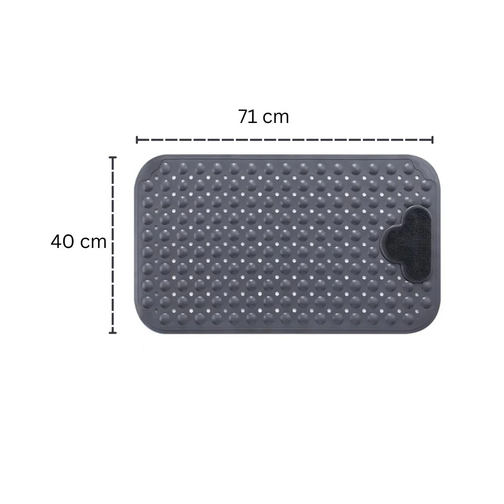 Anti-Bacterial Quick-Dry Non-Slip Shower Mat (71x40cm) - Image 10
