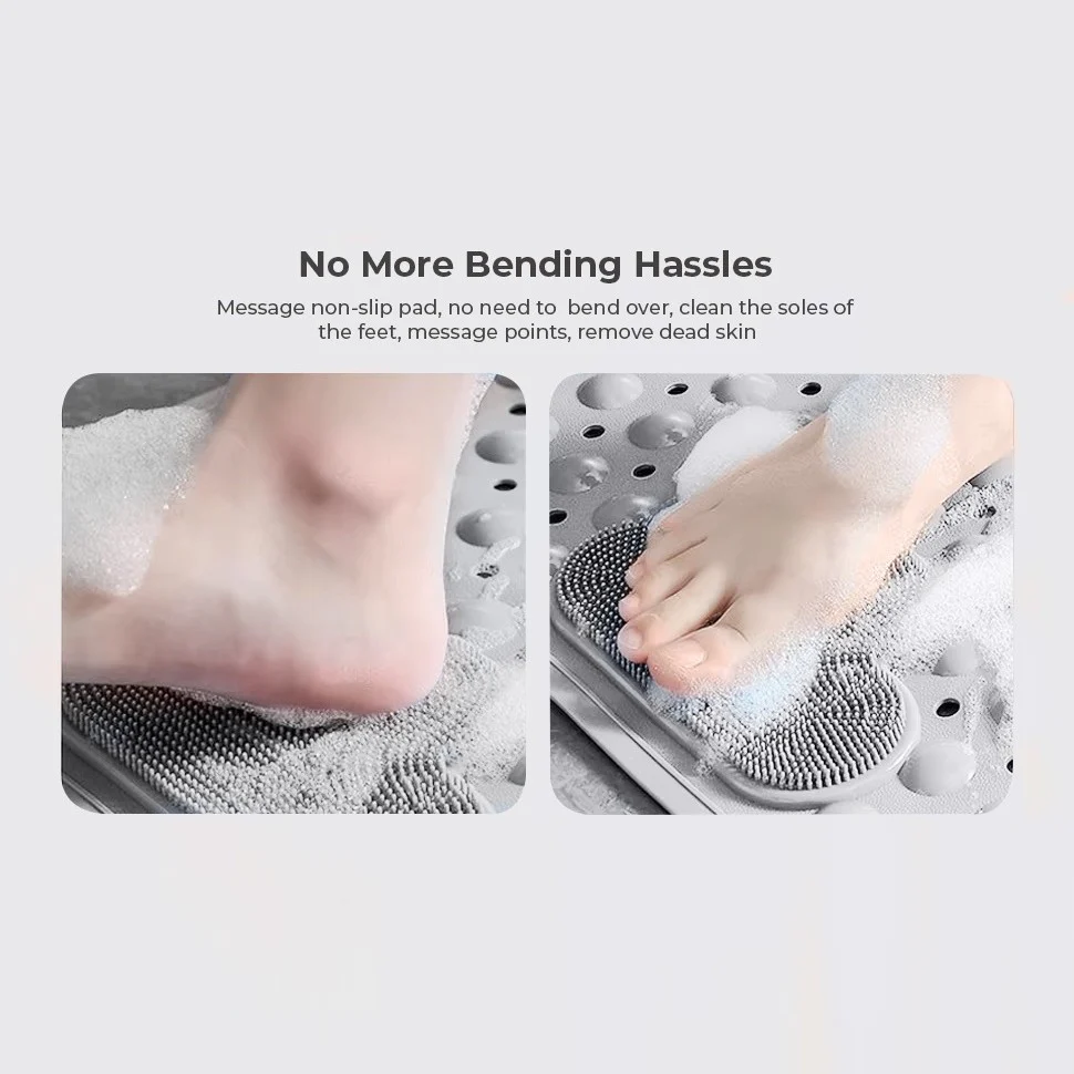 Anti-Bacterial Quick-Dry Non-Slip Shower Mat (71x40cm) - Image 8