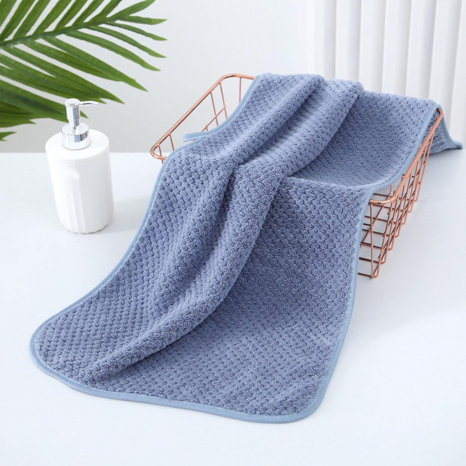 Anti-Bacterial Velvet Quick-Dry Towel (35 x 75cm) - Image 5