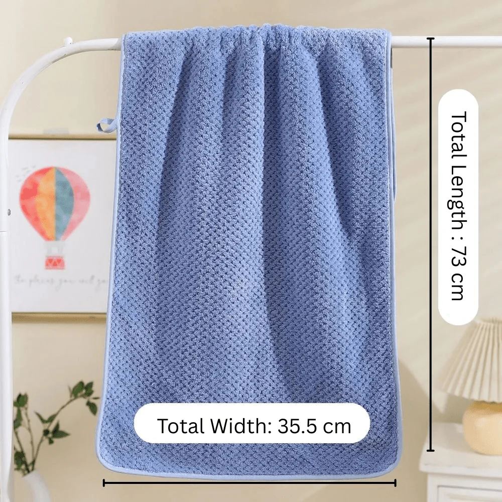 Anti-Bacterial Velvet Quick-Dry Towel (35 x 75cm) - Image 6