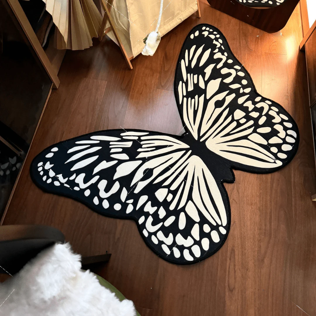 Anti-Slip Butterfly-Themed Diatom Mud Floor Mat - Image 5