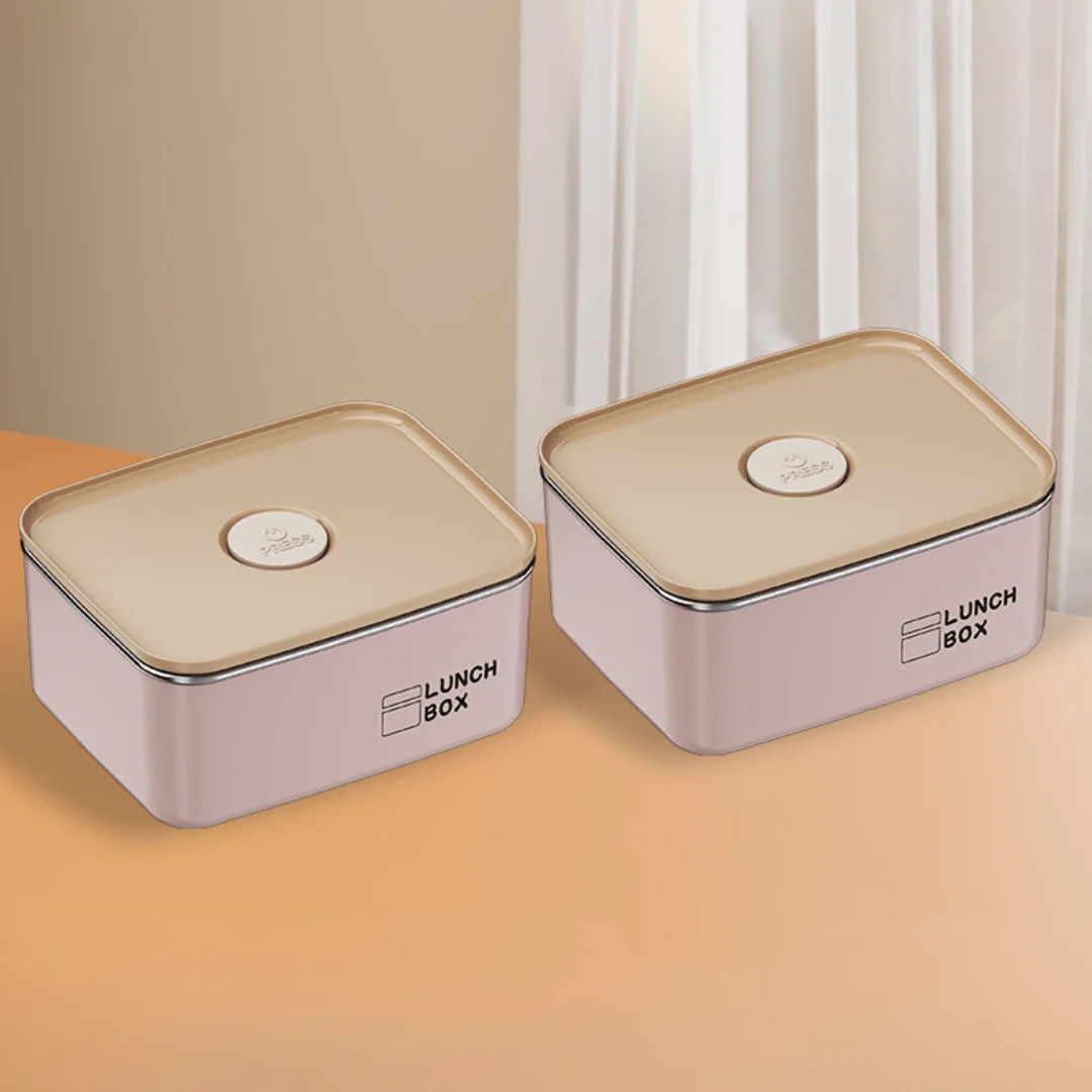 Antibacterial Stainless Steel Leak-Proof Bento Lunch Box - Image 3