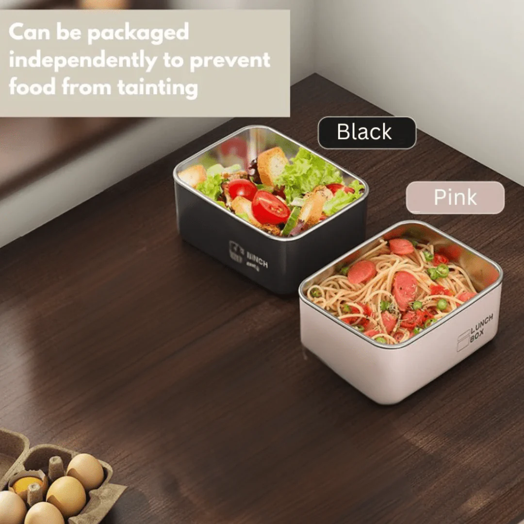 Antibacterial Stainless Steel Leak-Proof Bento Lunch Box - Image 4