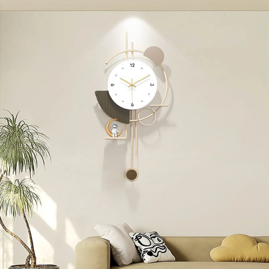 Astronaut Explorer Metal Wall Clock - Image 3