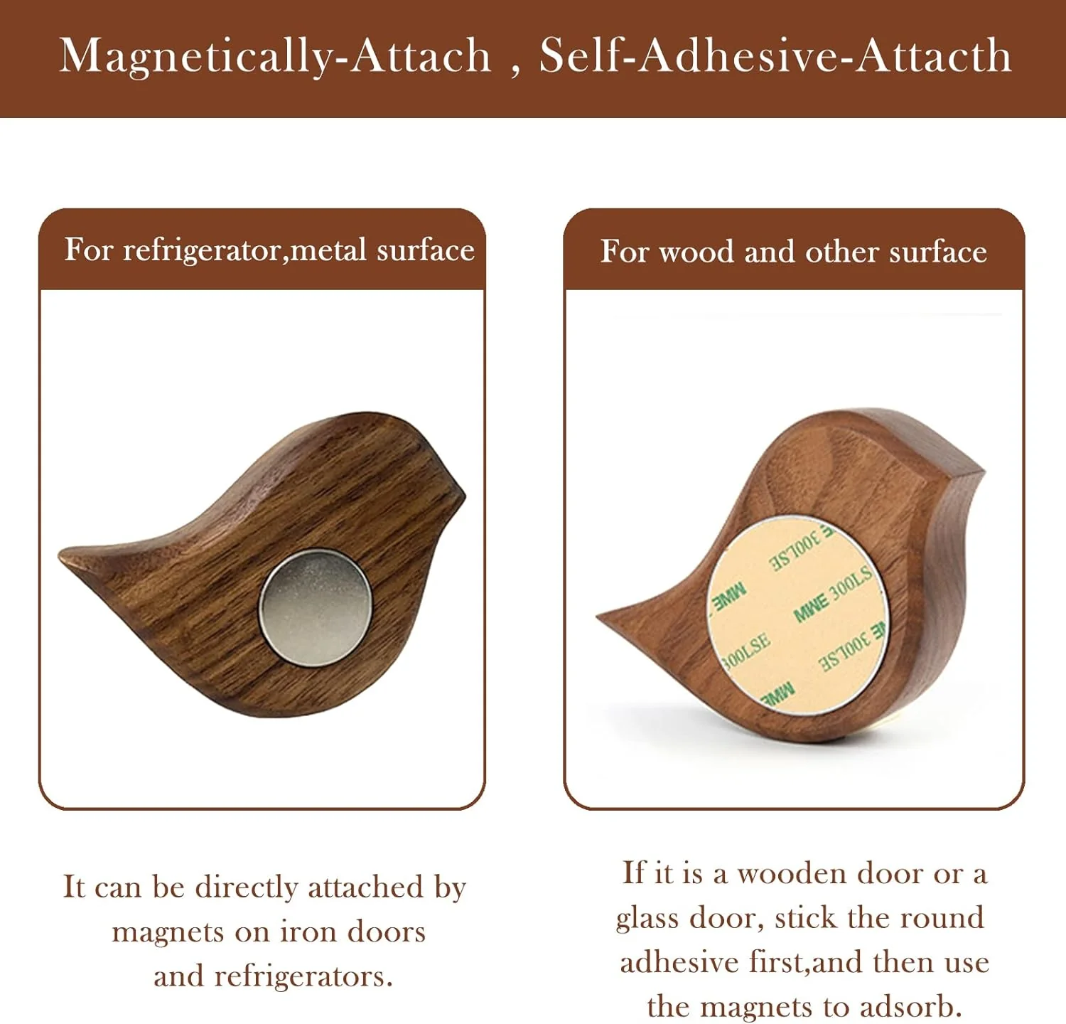 Bird Shape Japanese Wood Doorbell - Image 5